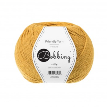 Friendly Yarn - Mustard - Bobbiny